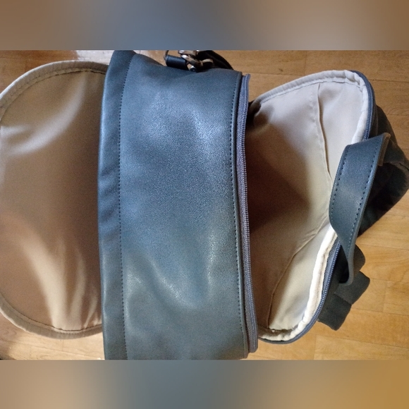 Blue Leather SKIP HOP Backpack/Diaper Bag - Picture 12 of 12